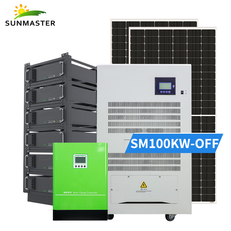 Sistemi diellor 100 KW Off Grid