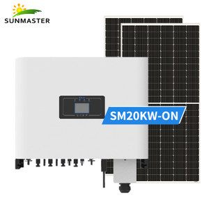 20 KW në sistemin diellor në rrjet