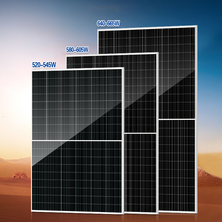 Modul PV me qelizë gjysmë të prerë 210 mm