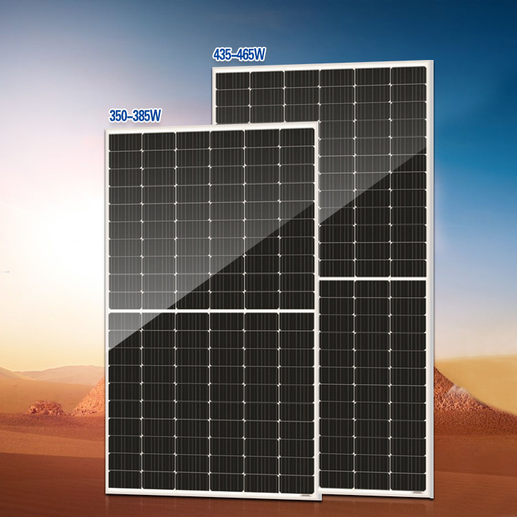 Moduli PV i qelisë gjysmë të prerë 166 mm